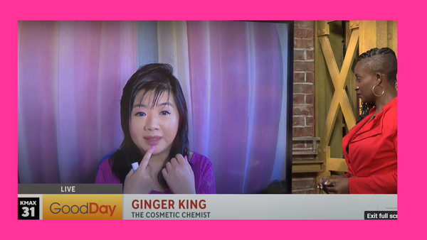 Our Founder on Good Day Showing How To Evaluate Beauty Products