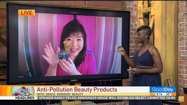 Our Founder On Good Day Sacramento Talk About Anti-Pollution Cosmetics