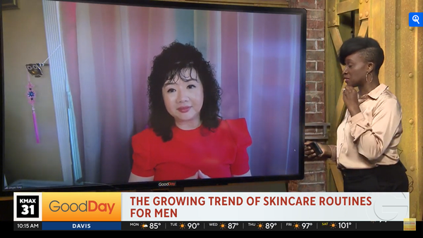 Our founder on Good Day discussing Men's Skin Care