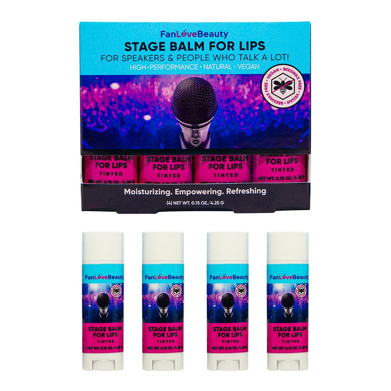 Original Label: 3 + 1 FREE Untinted Stage Balm for Lips